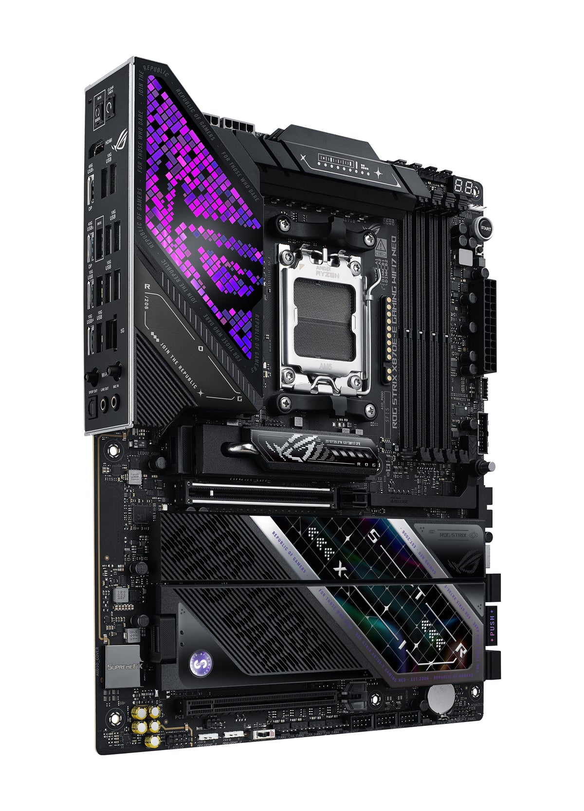 ASUS ROG STRIX X870E-E GAMING WIFI7 NEO Carte Mère AMD X870E Socket AM5 ATX