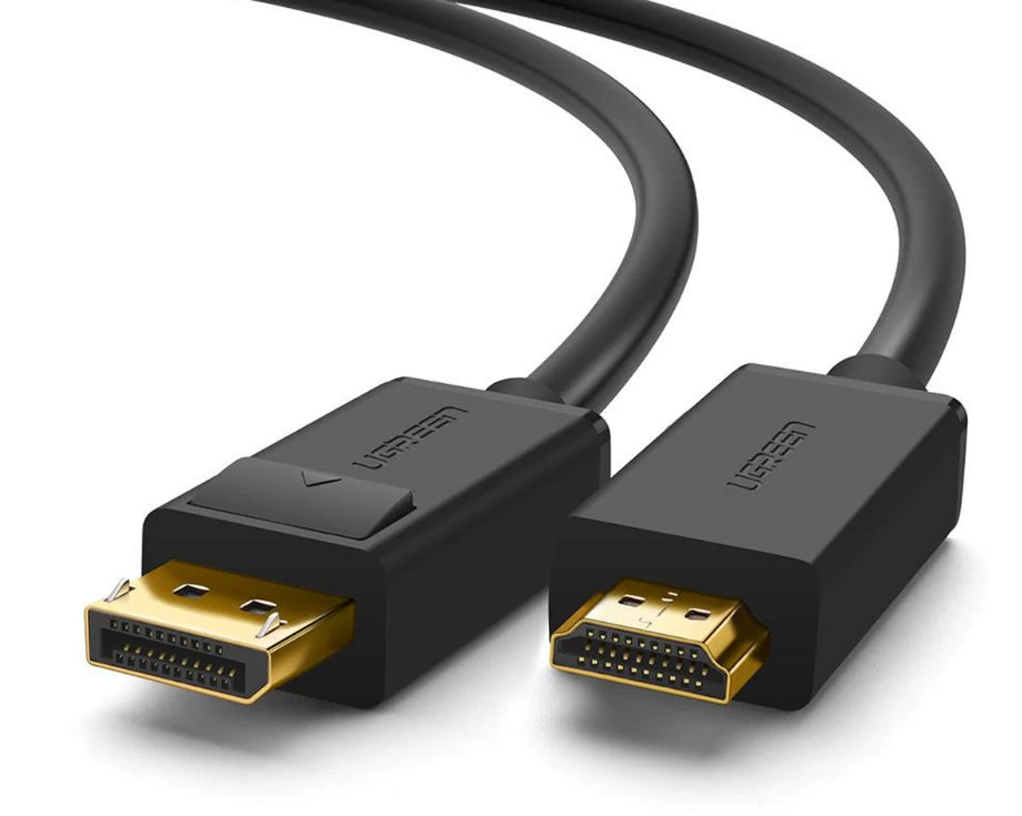 Ugreen 10239 câble vidéo et adaptateur 1,5 m DisplayPort HDMI Noir