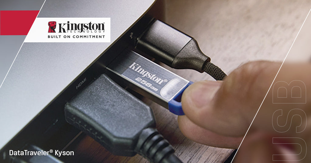 Kingston Technology DataTraveler 256 Go Kyson USB 3.2 Gen 1 en métal, jusqu'à 220 Mo/s - vue 4
