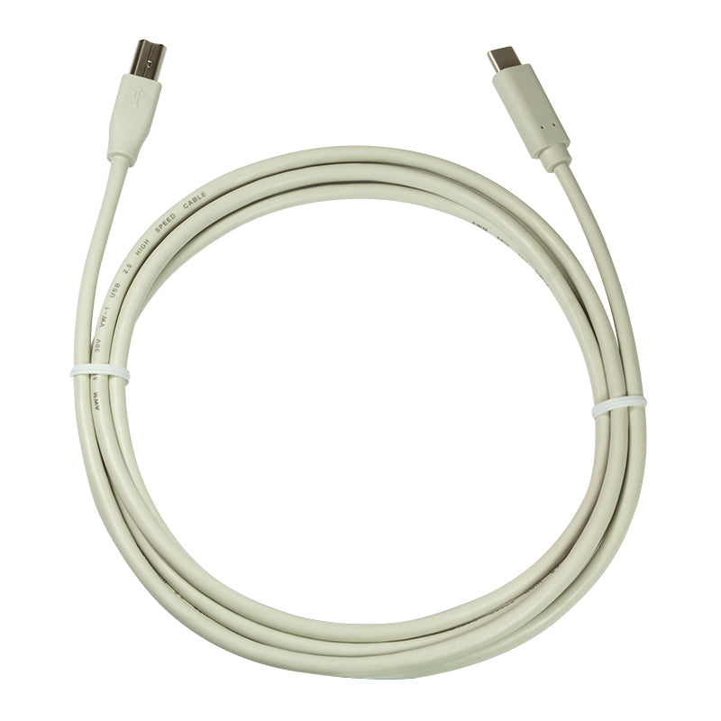 LogiLink CU0160 câble USB USB 2.0 1 m USB C USB B 0,48 Gbit/s Blanc