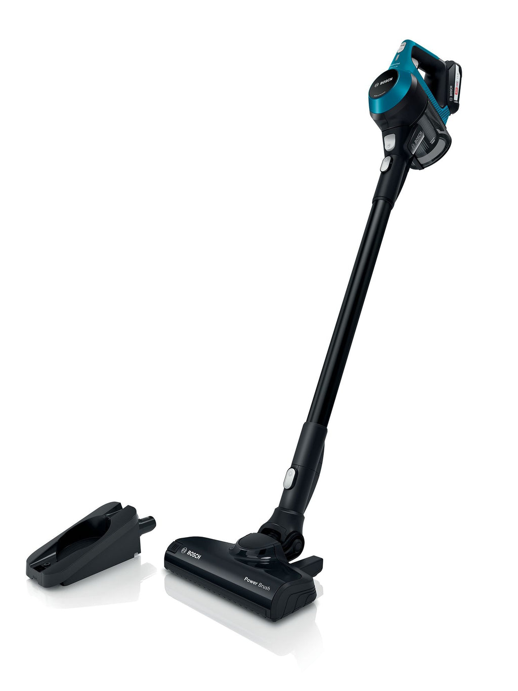 Bosch Bosch Serie 6 BBS611LAG aspirateur balai et balai électrique Aspirateur-balai 2 en 1 Batterie Sec Sans sac 0,3 L Bleu 2,5 Ah