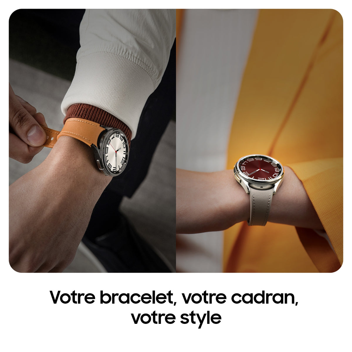 Samsung Montre connectée Galaxy Watch6 43 mm BT Argent