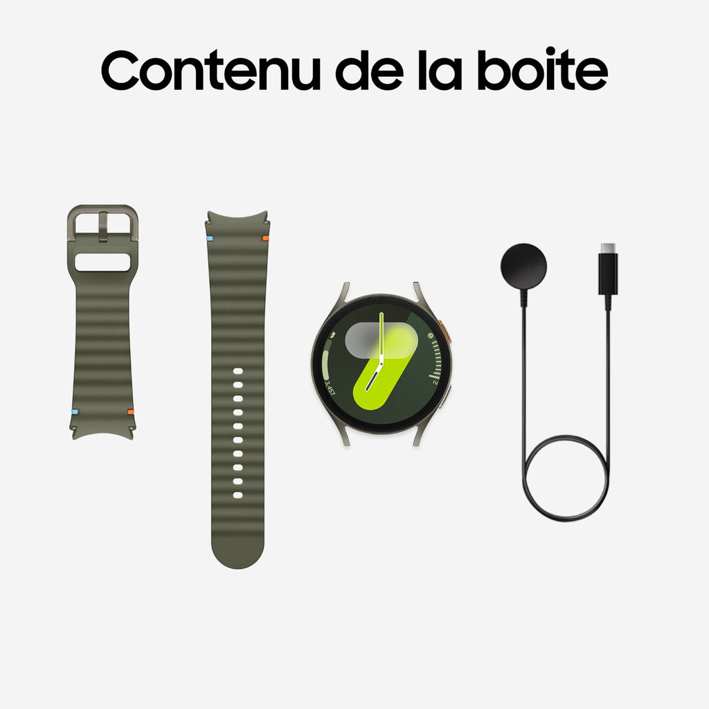 Samsung Montre connectée Galaxy Watch7 44 mm Kaki BT