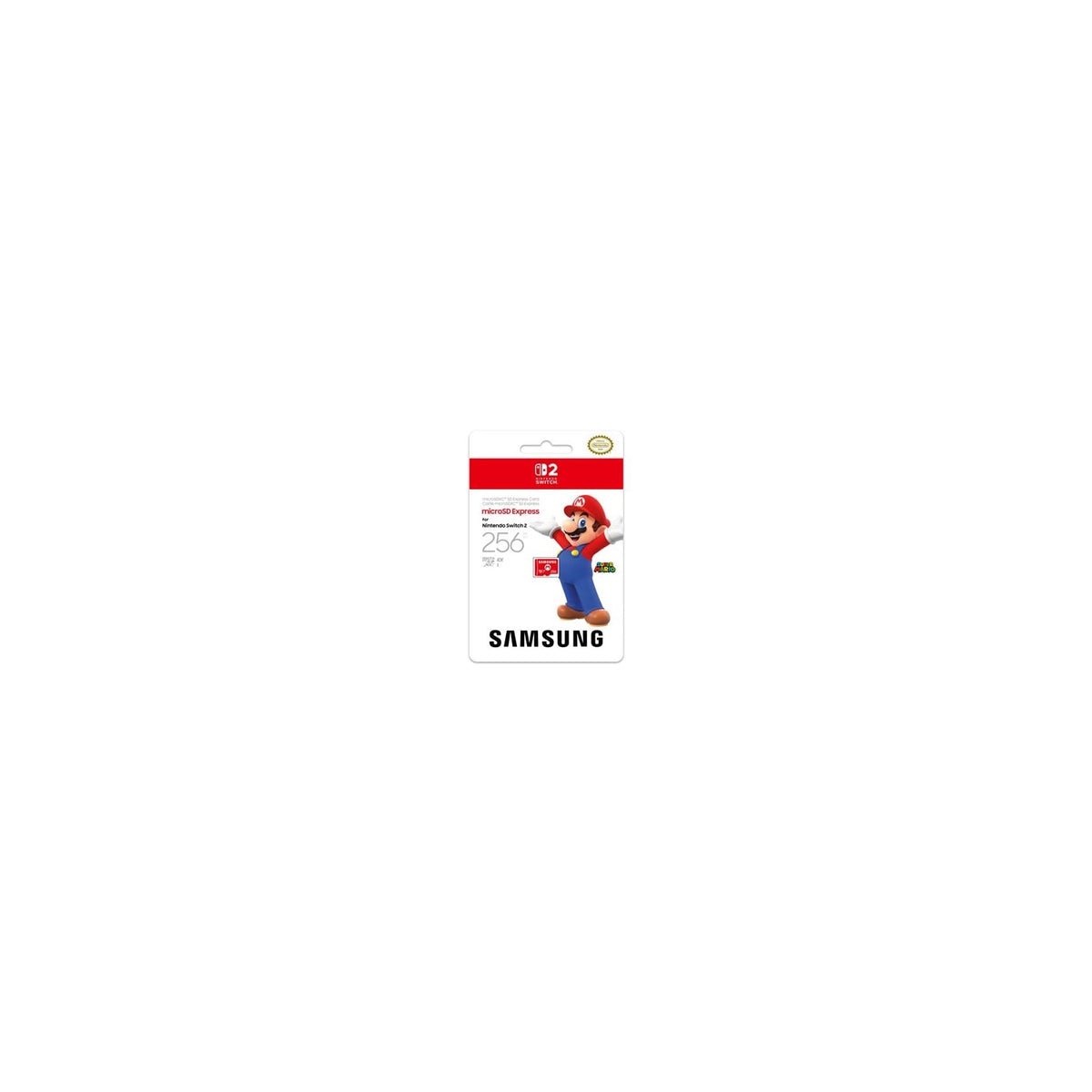 Samsung Carte mémoire micro SD express 256 Go Switch 2