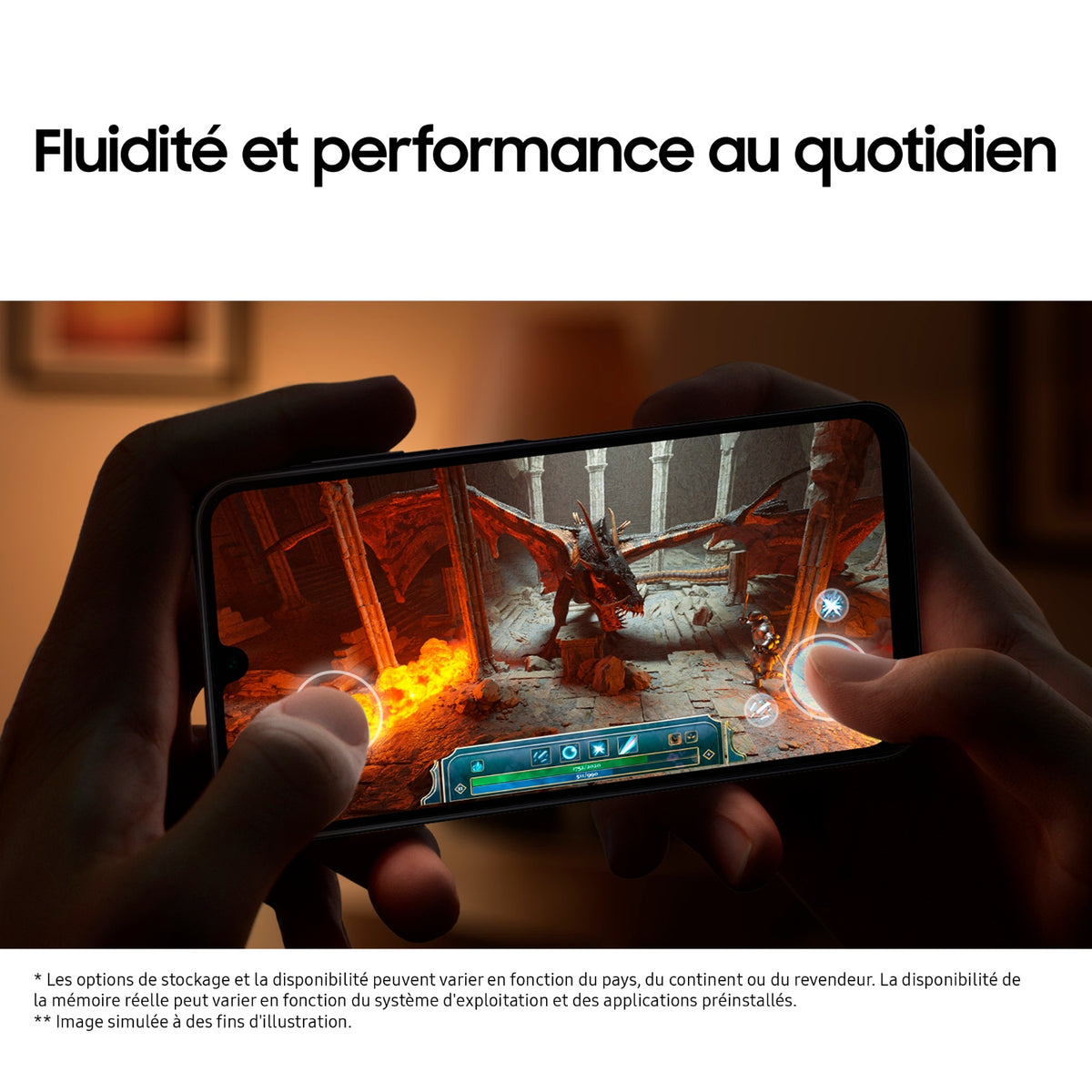 Samsung Smartphone Galaxy A16 128 Go Bleu Nuit