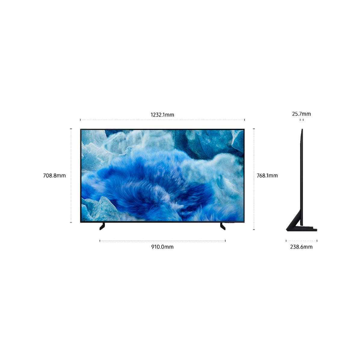 Samsung TV QLED 4K UHD 55 (139 cm) TQ55Q8FA