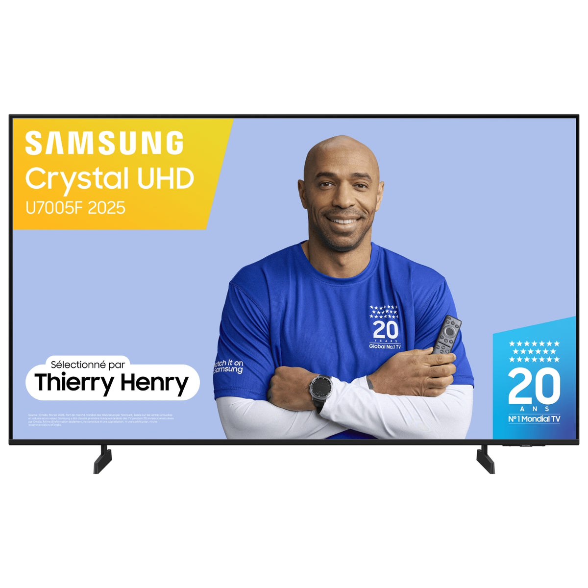 Samsung TV LED 4K 75'' (189 cm) U7005F