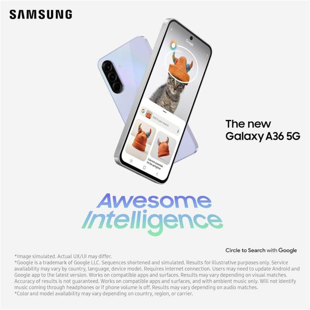 Samsung Smartphone Galaxy A36 256 Go Noir