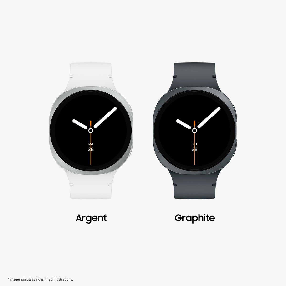 Samsung Montre connectée Galaxy Watch8 40 mm Argent