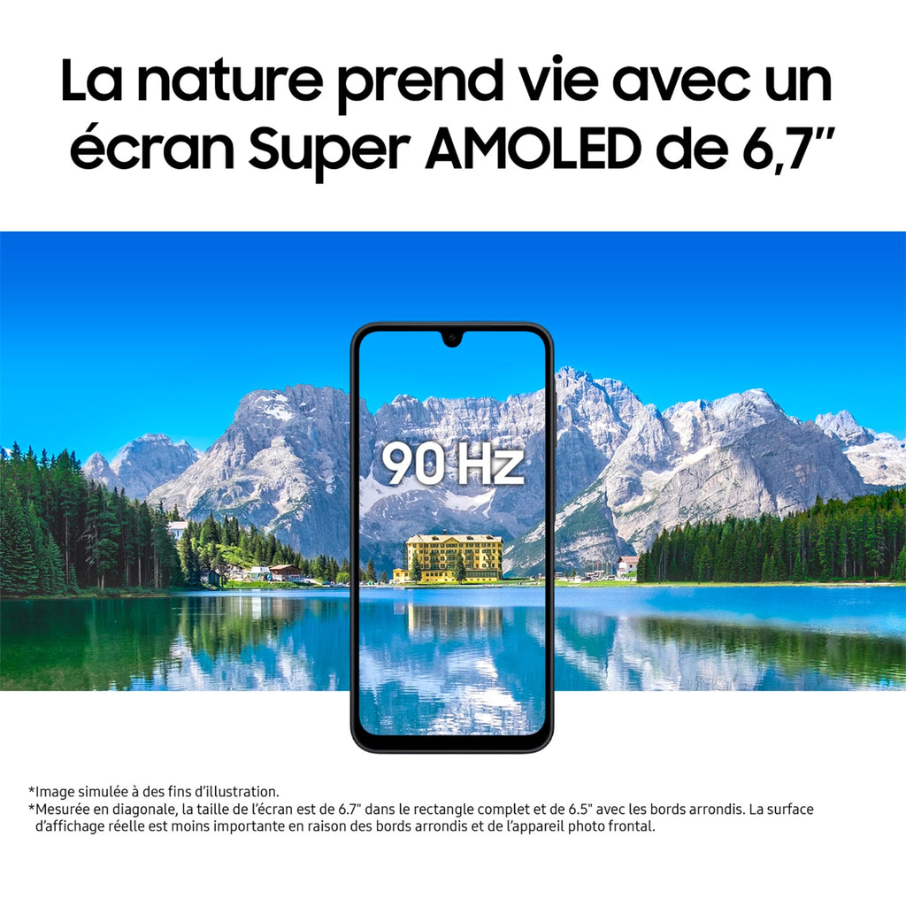 Samsung Smartphone Galaxy A17 5G 128 Go Bleu