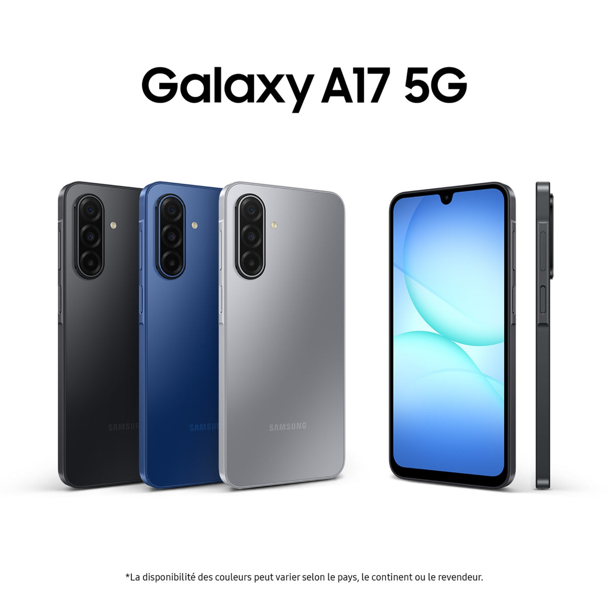 Samsung Smartphone Galaxy A17 5G 128 Go Noir