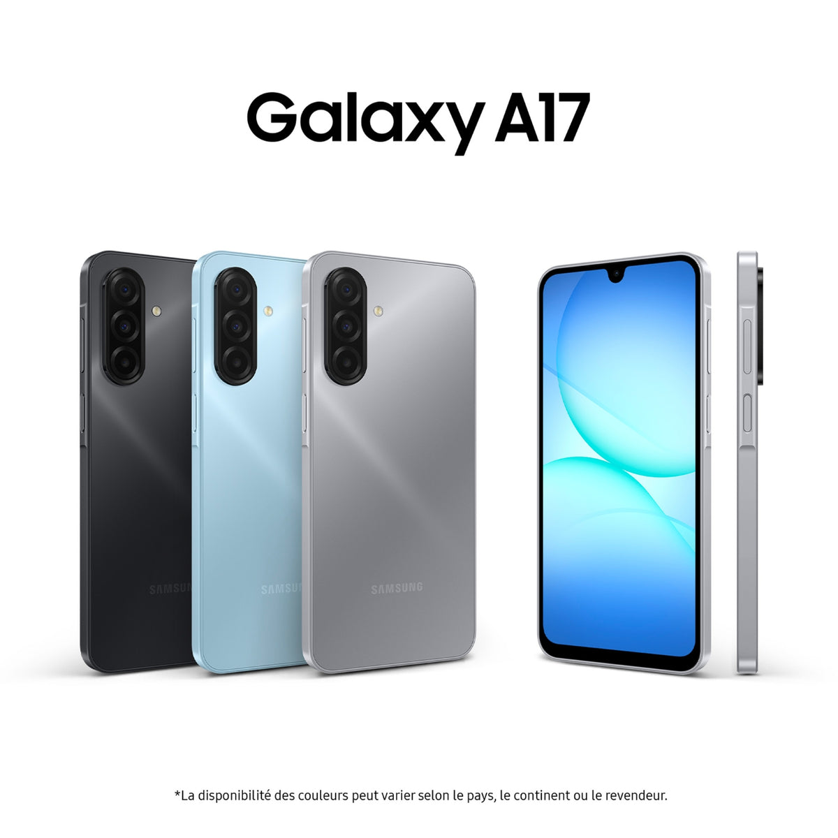 Samsung Smartphone Galaxy A17 4G 128 Go Noir