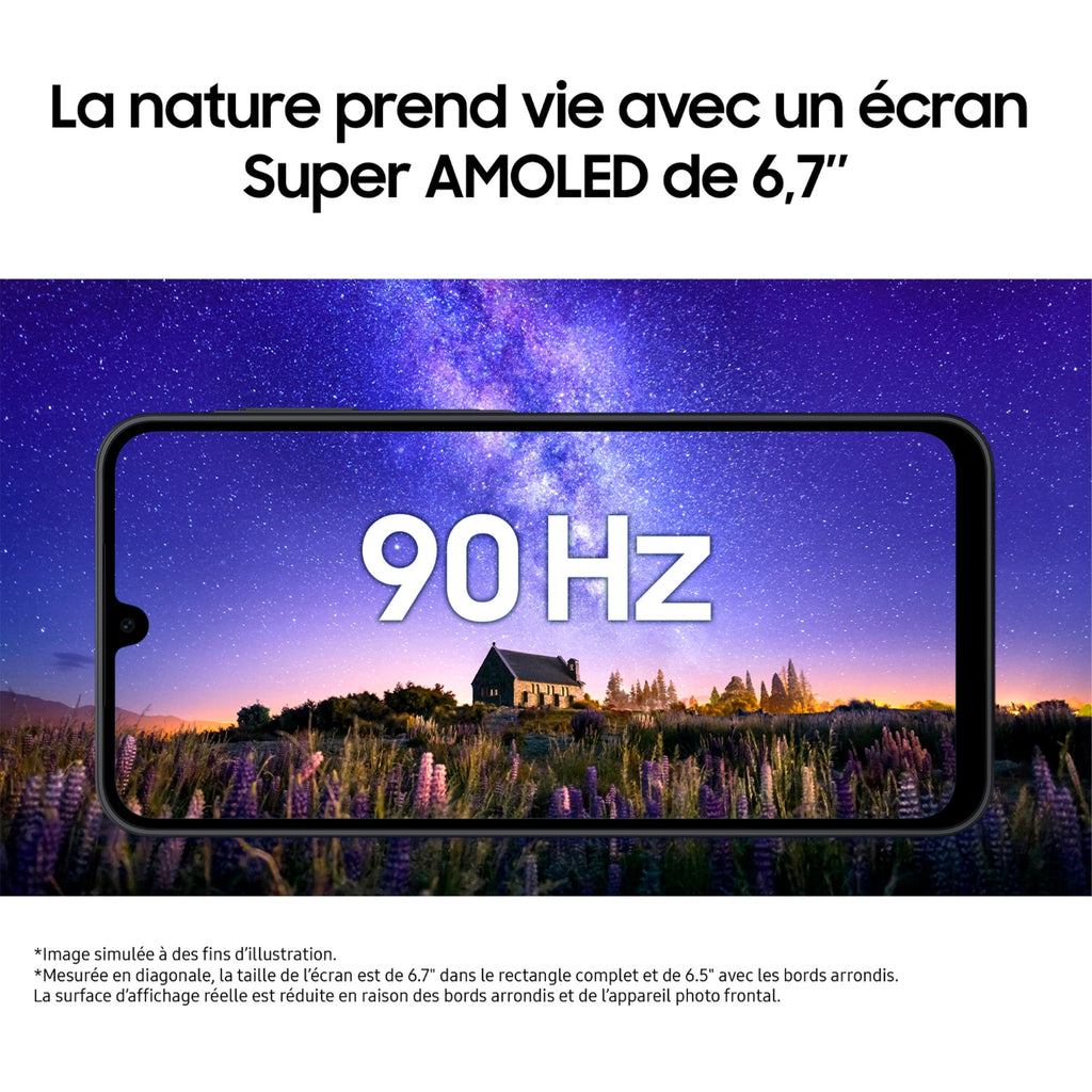 Samsung Smartphone Galaxy A17 4G 128 Go Noir