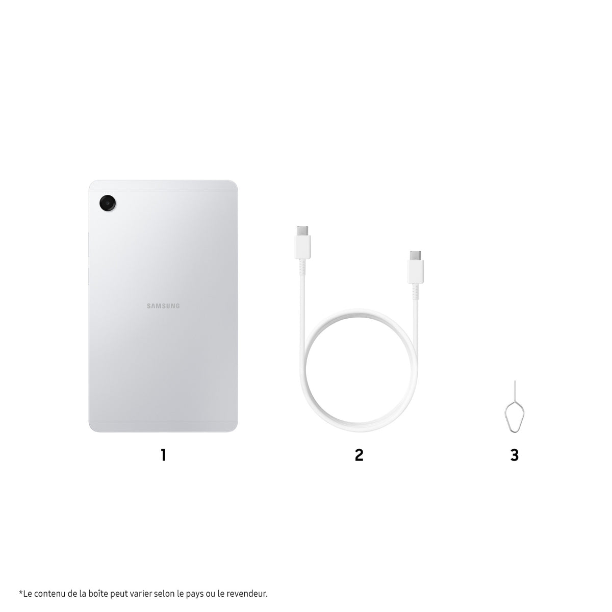 Samsung Tablette tactile Galaxy Tab A11 64 Go Argent