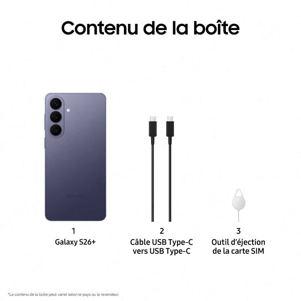 Samsung Smartphone Galaxy S26+ 256Go VIOLET