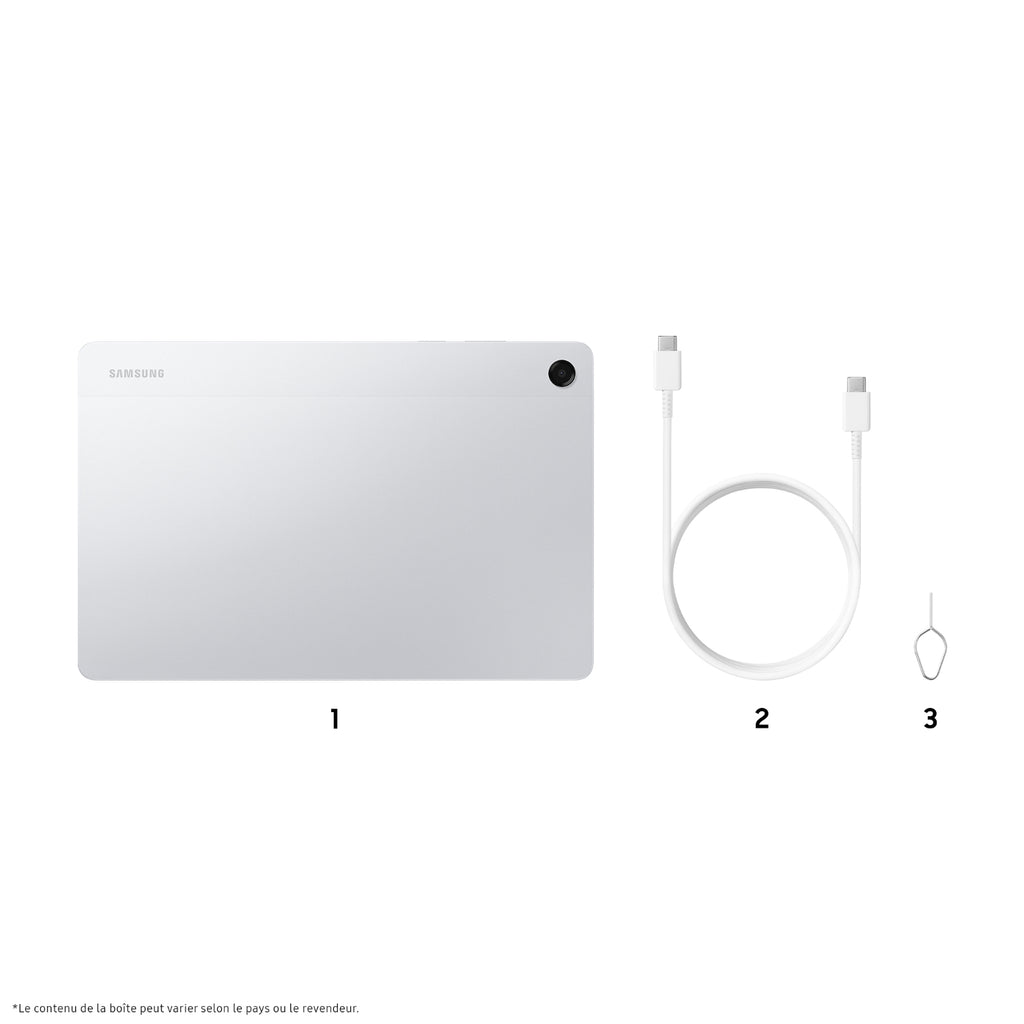 Samsung Tablette tactile Galaxy Tab A11+ 11'' 128 Go Argent