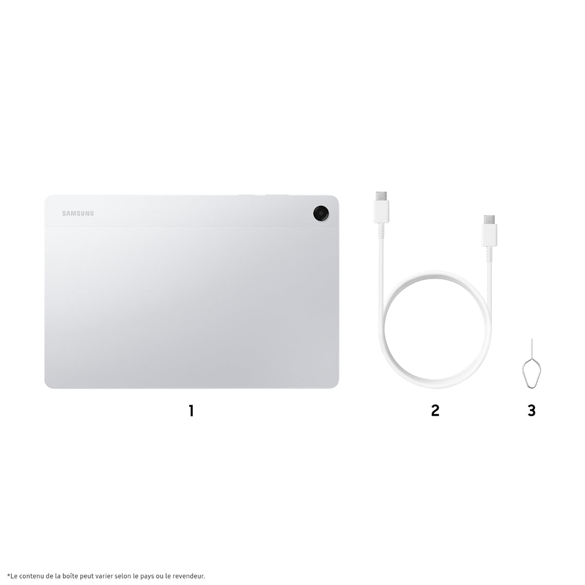 Samsung Tablette tactile Galaxy Tab A11+ 11'' 128 Go Argent
