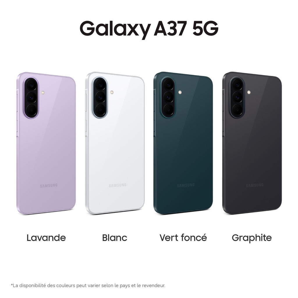 Samsung Smartphone Galaxy A37 5G 128 Go Graphite