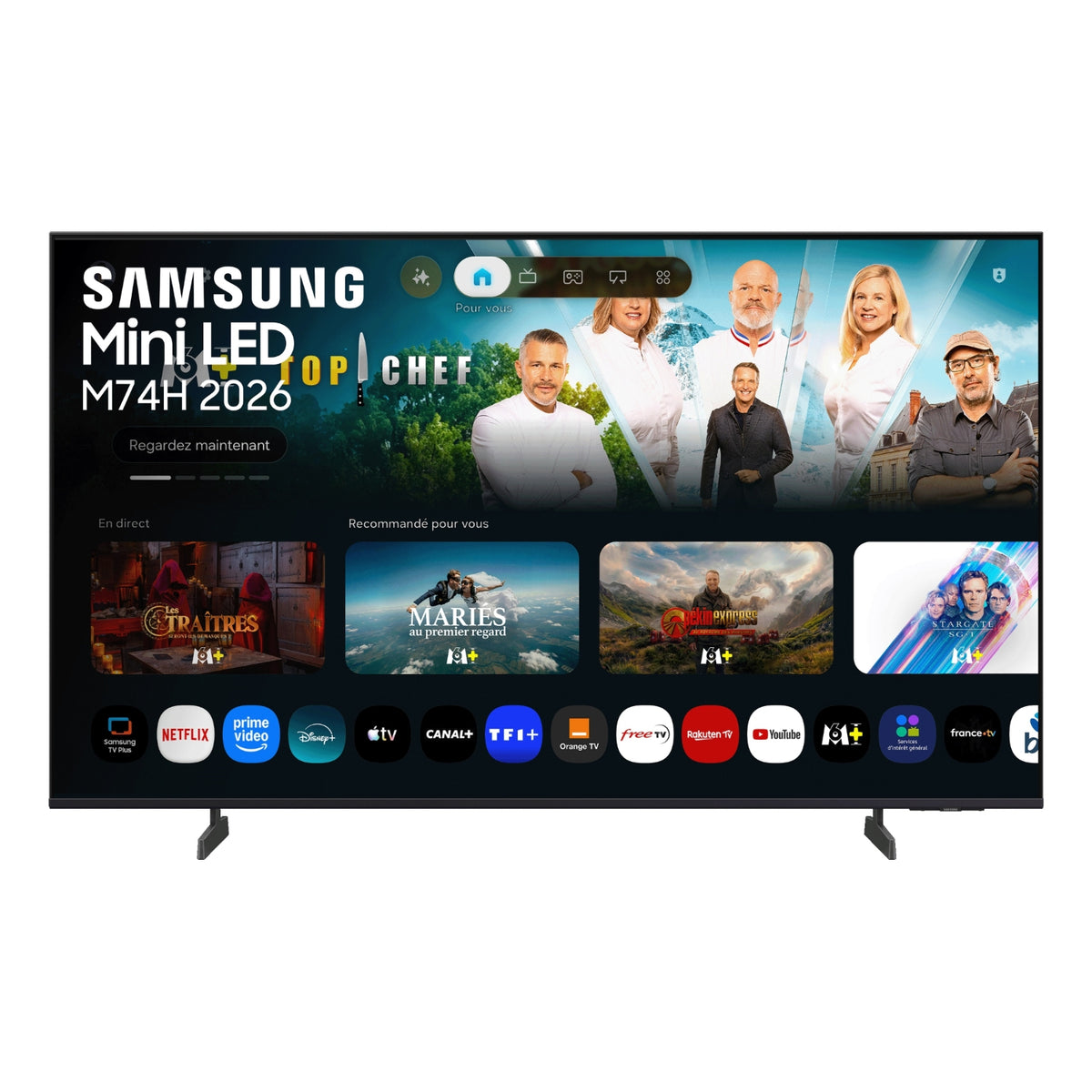 Samsung TV Mini LED 4K 50'' (127 cm) TU50M74HAUXXC