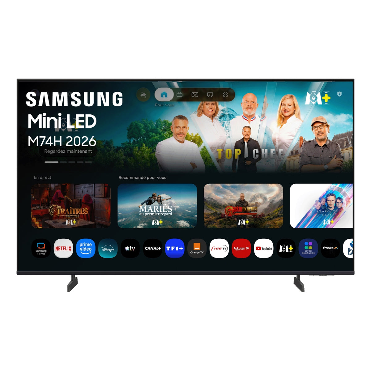 Samsung TV mini LED 4K 55'' (140 cm) 55M74H