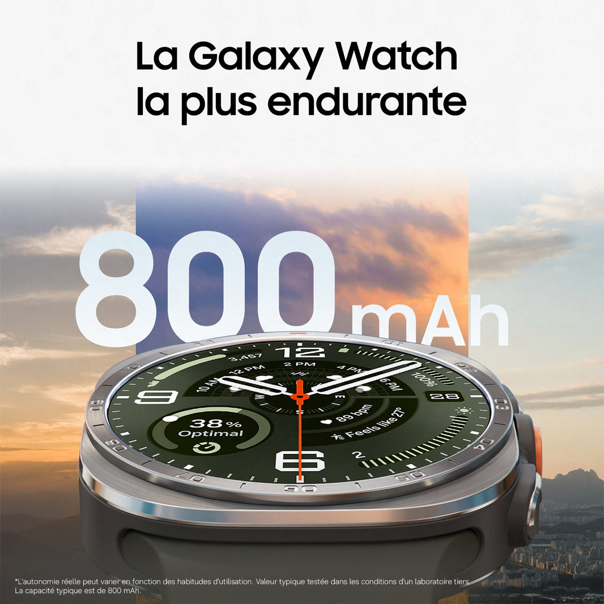 Samsung Watch Ultra 2 - Gris Titane