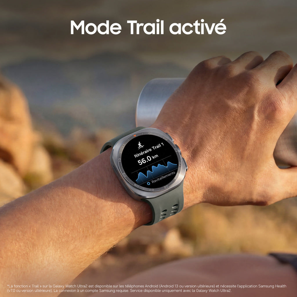 Samsung Watch Ultra 2 - Gris Titane