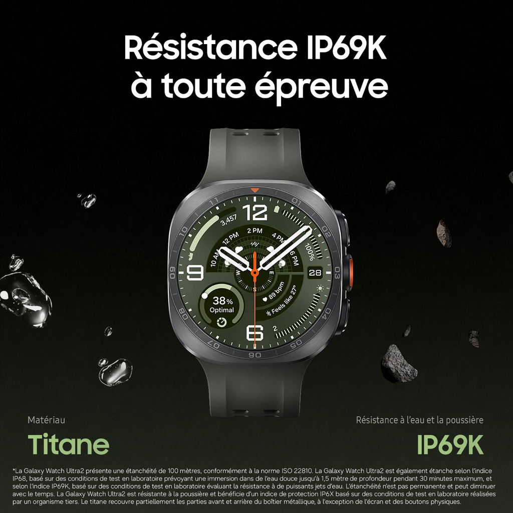 Samsung Watch Ultra 2 - Gris Titane