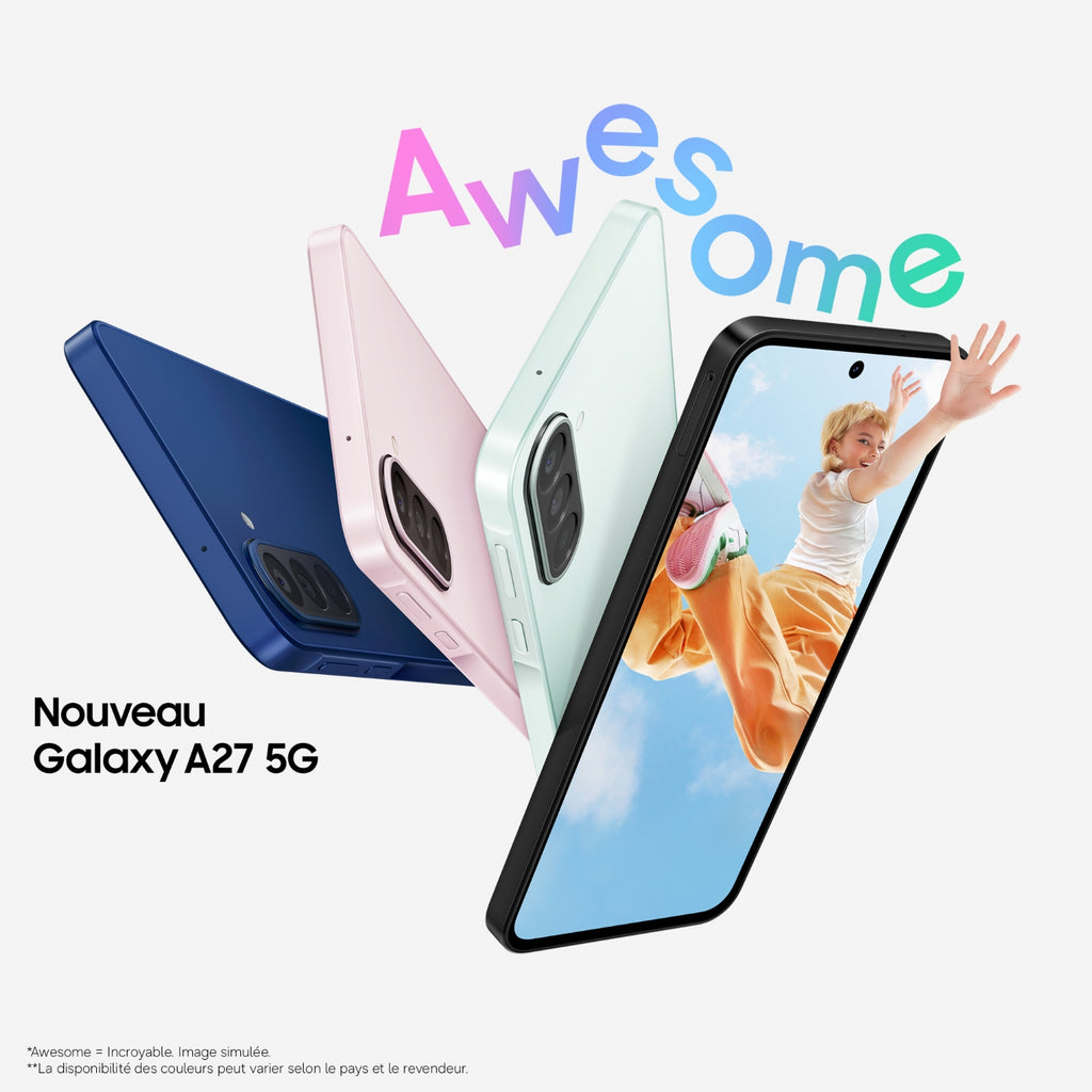 Samsung Smartphone Galaxy A27 5G 128 Go Noir