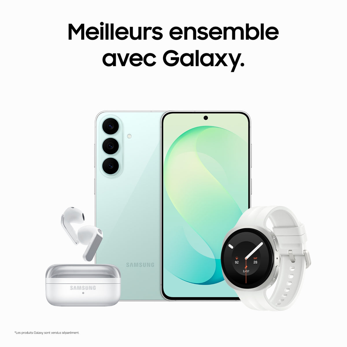 Samsung Smartphone Galaxy S26 FE 128 Go Noir