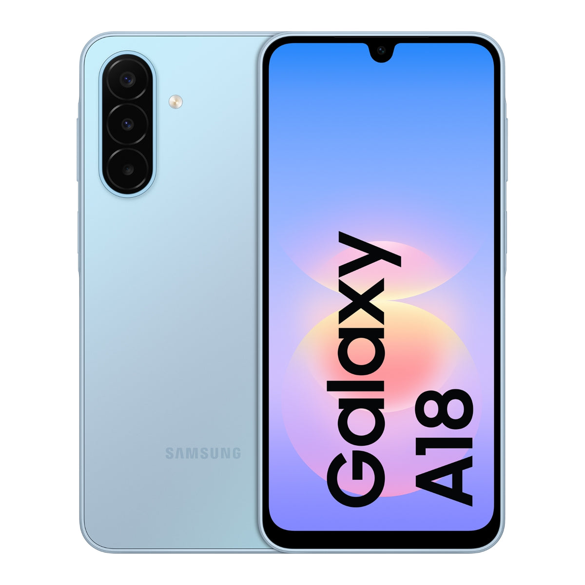 Samsung Smartphone Galaxy A18 4G 128 Go - Bleu clair