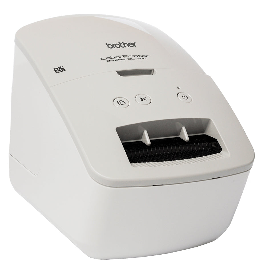 Brother QL-600G imprimante pour étiquettes Thermique directe Couleur 300 x 600 DPI 71 mm/sec Avec fil &sans fil DK