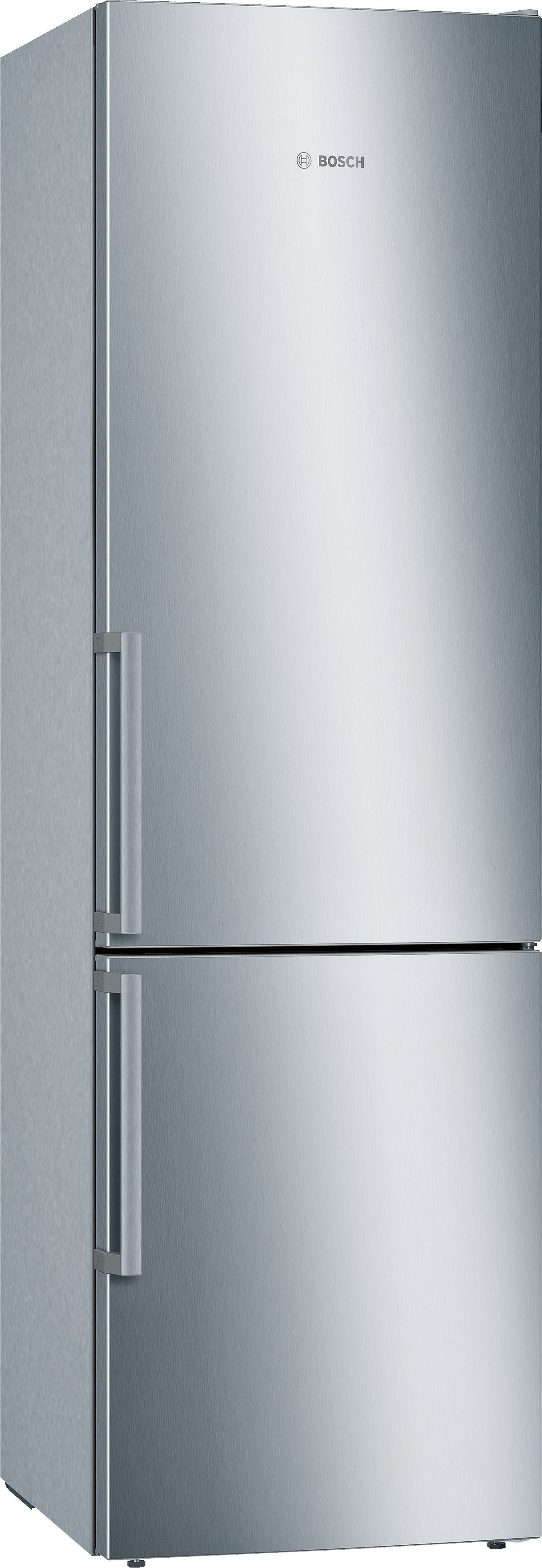 Bosch Bosch Serie 6 KGE398IBP réfrigérateur-congélateur Pose libre 343 L Acier inoxydable