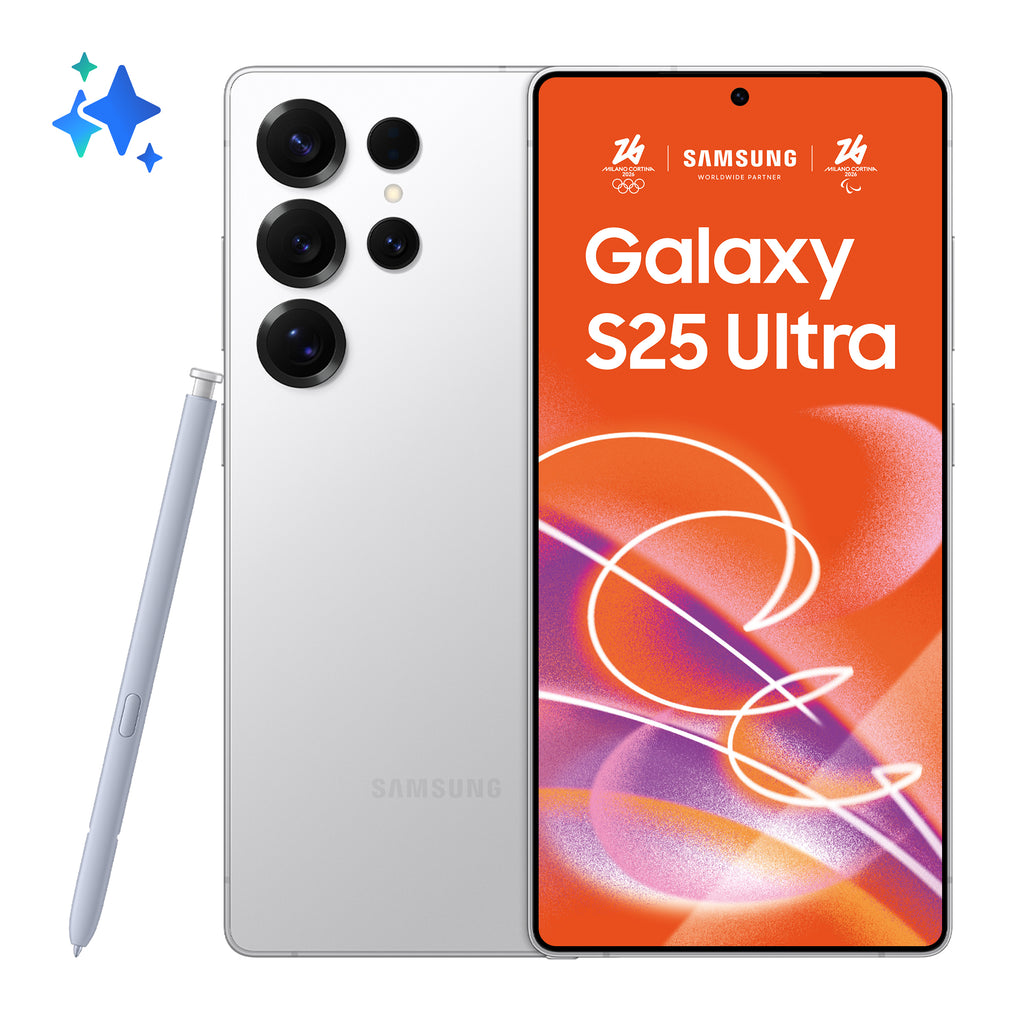 Samsung Samsung Galaxy S25 Ultra 17,5 cm (6.9") Double SIM Android 15 5G USB Type-C 12 Go 256 Go 5000 mAh Argent, Blanc
