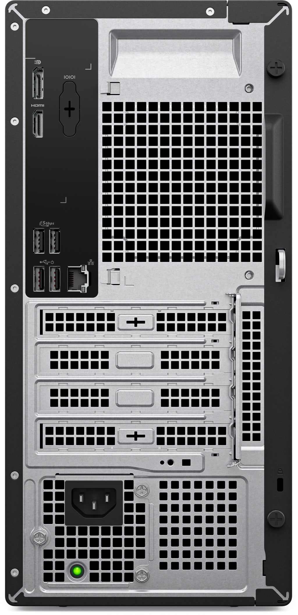 DELL Pro QVT1260 Intel® Core™ i3 i3-14100 8 Go DDR5-SDRAM 512 Go SSD Windows 11 Pro Bureau PC Noir