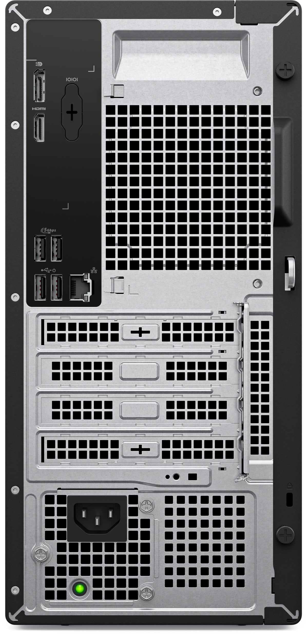 DELL Pro QVT1260 Intel® Core™ i3 i3-14100 8 Go DDR5-SDRAM 512 Go SSD Windows 11 Pro Bureau PC Noir