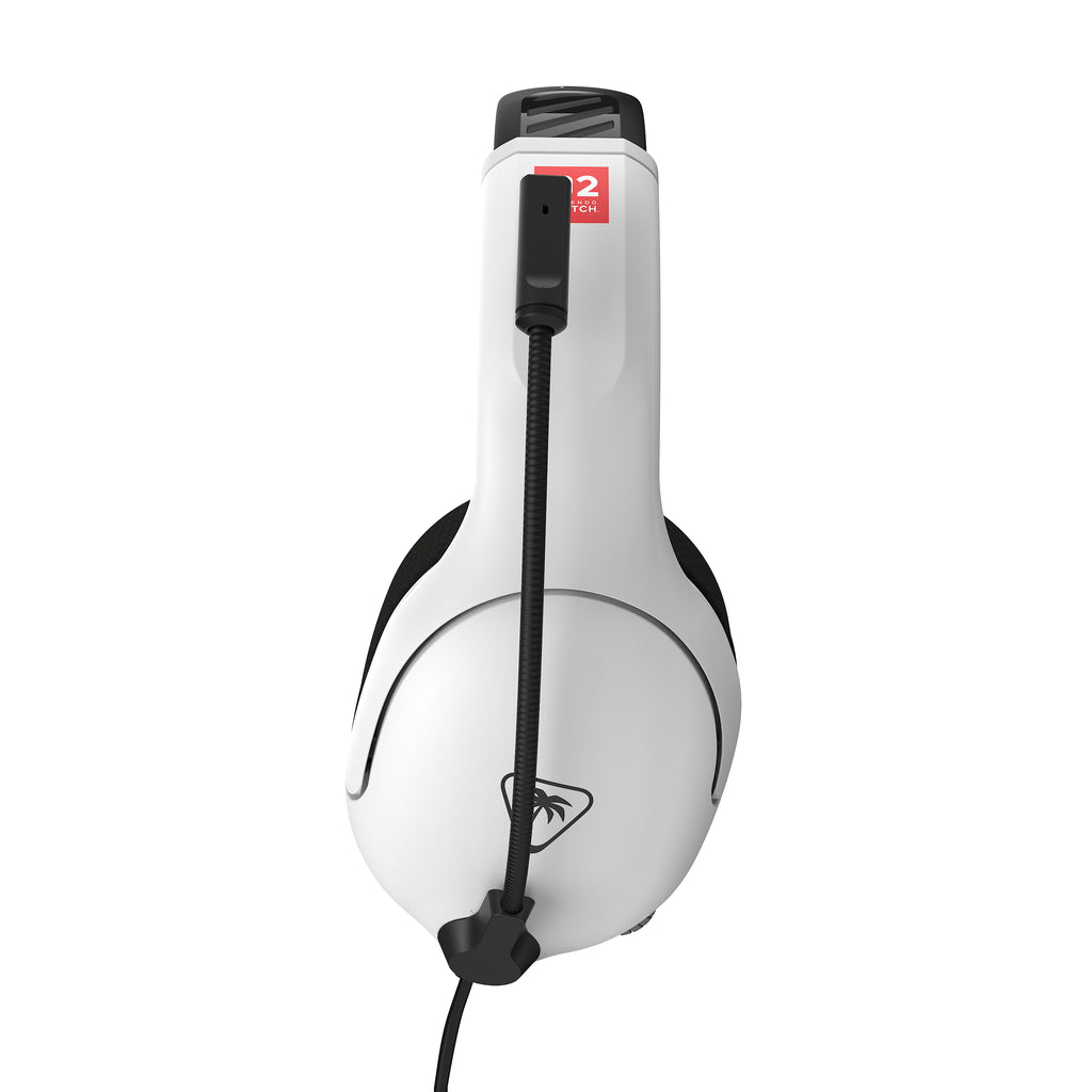 Turtle Beach Turtle Beach Airlite Fit Noir et Blanc Casque de gaming filaire sous licence officielle pour Nintendo Switch 2, Nintendo Switch, Lite - Modèle OLED