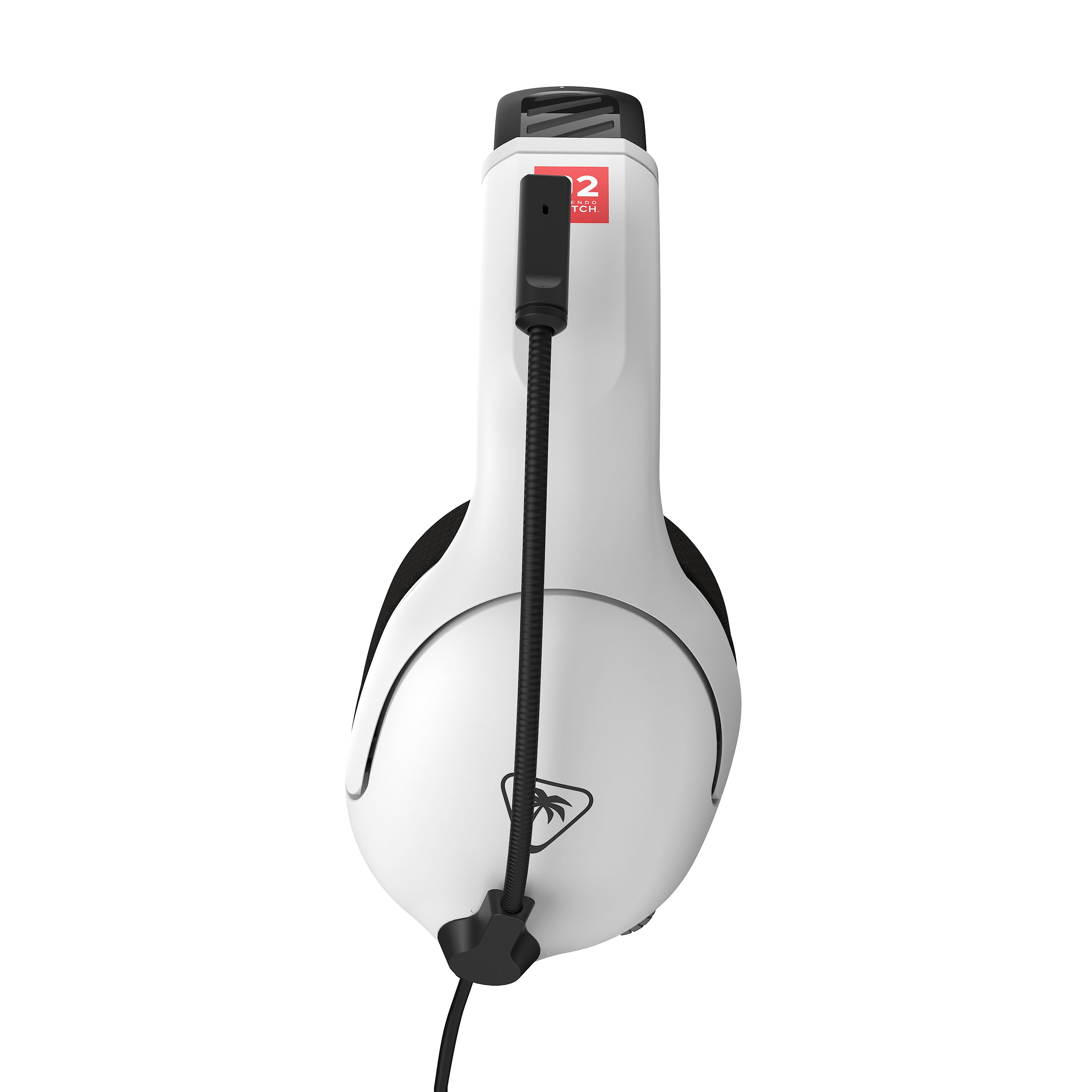 Turtle Beach Turtle Beach Airlite Fit Noir et Blanc Casque de gaming filaire sous licence officielle pour Nintendo Switch 2, Nintendo Switch, Lite - Modèle OLED