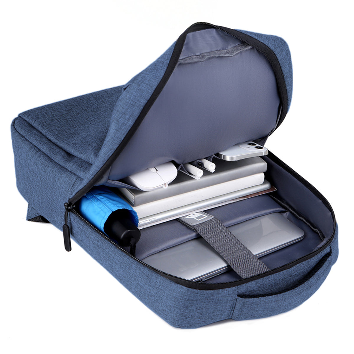 Nilox NXBK034 sacoche d'ordinateurs portables 39,6 cm (15.6") Sac à dos Bleu