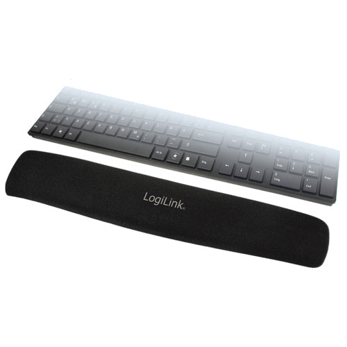 LogiLink ID0044 repose-poignet Nylon, Polyuréthane, Silicone Noir