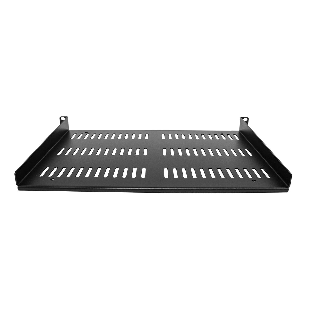 StarTech.com Étagère Rack 19 pouces 1U Ventilée, Profondeur 30,5 cm, Capacité 25 kg, Noir