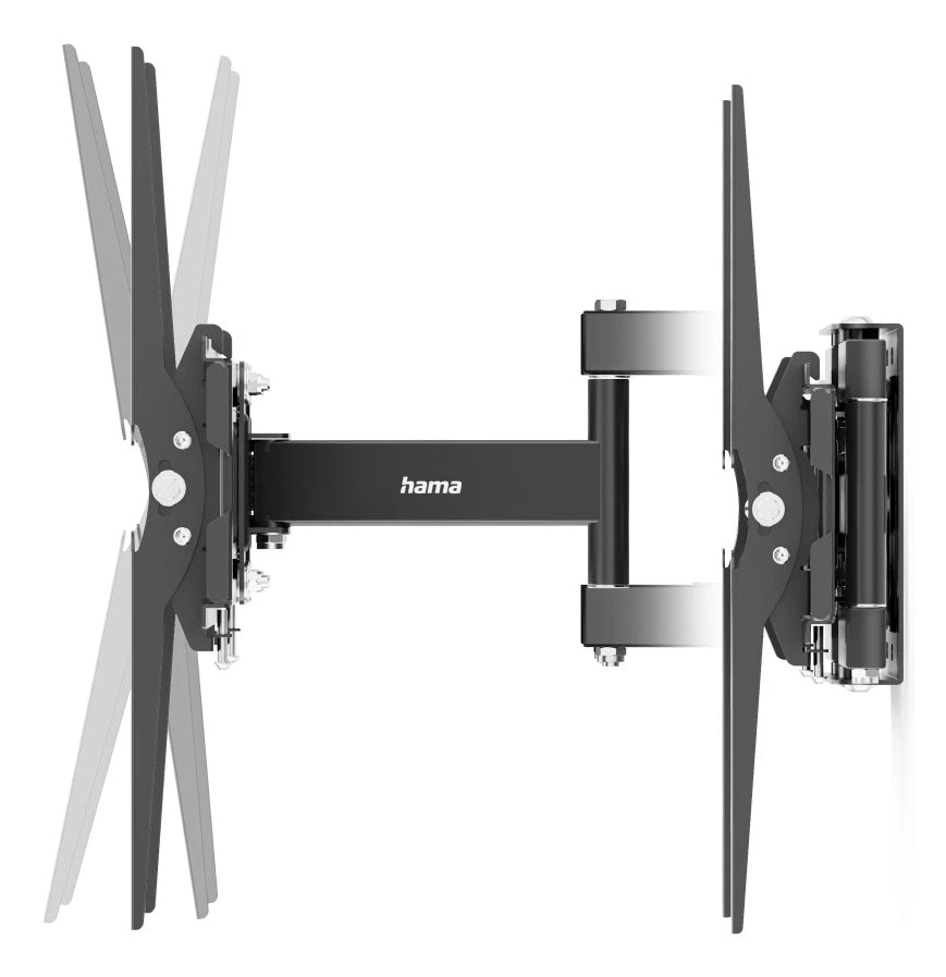 Hama 00220897 support pour téléviseur 190,5 cm (75") Noir