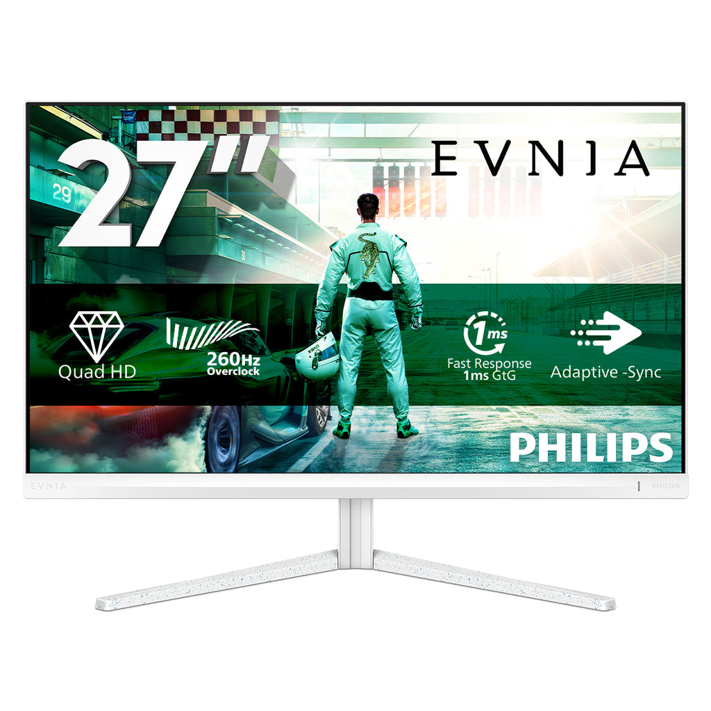 Philips Evnia 27M2N3501PA/00 Écran PC 27" Quad HD 2560 x 1440 LCD Blanc