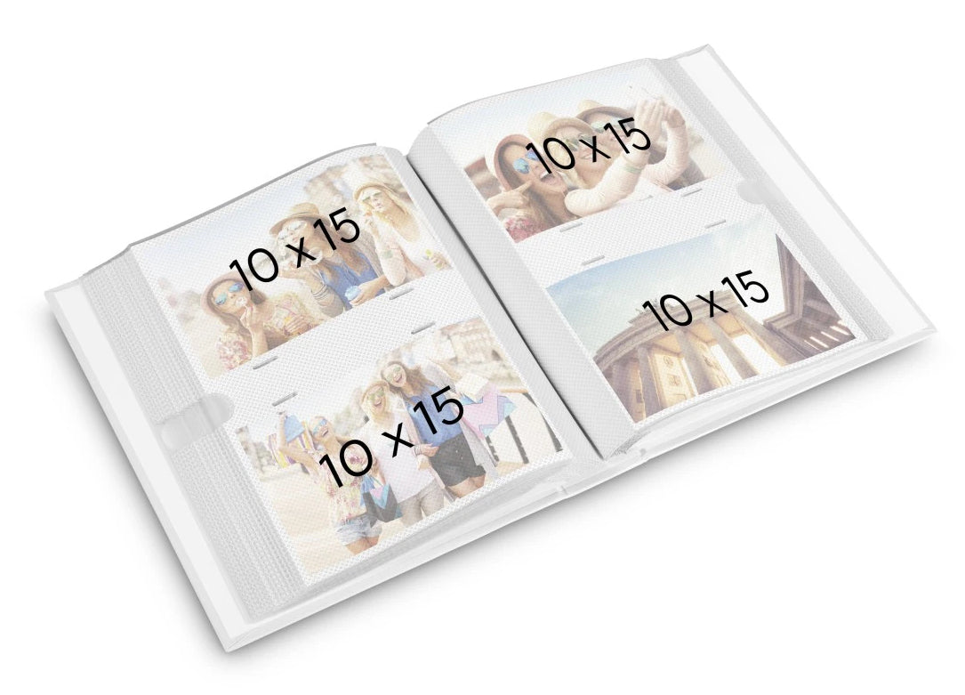 Hama Album Photo et Protège-page Multicolore, 100 Feuilles 10 x 15