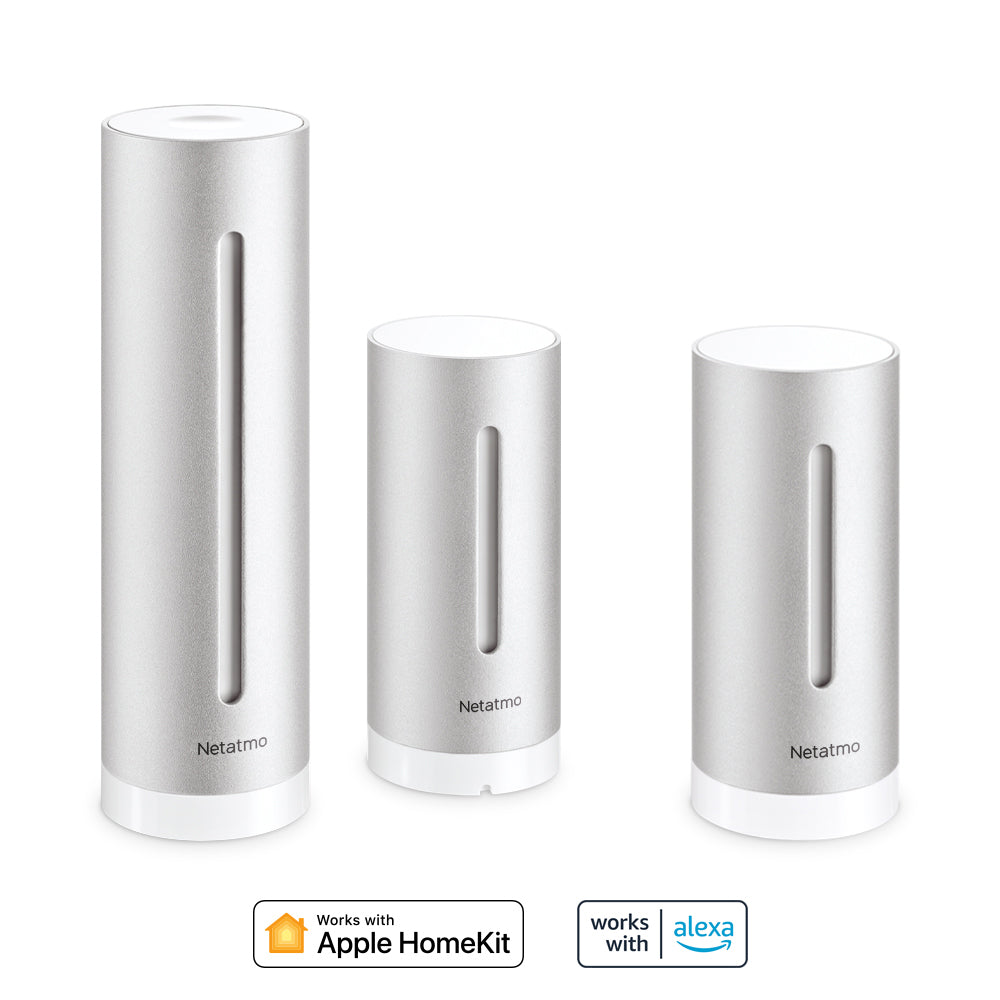 Netatmo NBU-NWS-NIM-EU station météo numérique Argent AC/Batterie Wifi