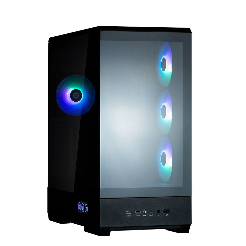 Zalman P50 DS Boîtier PC Tour ATX, Noir (Sans Alimentation)