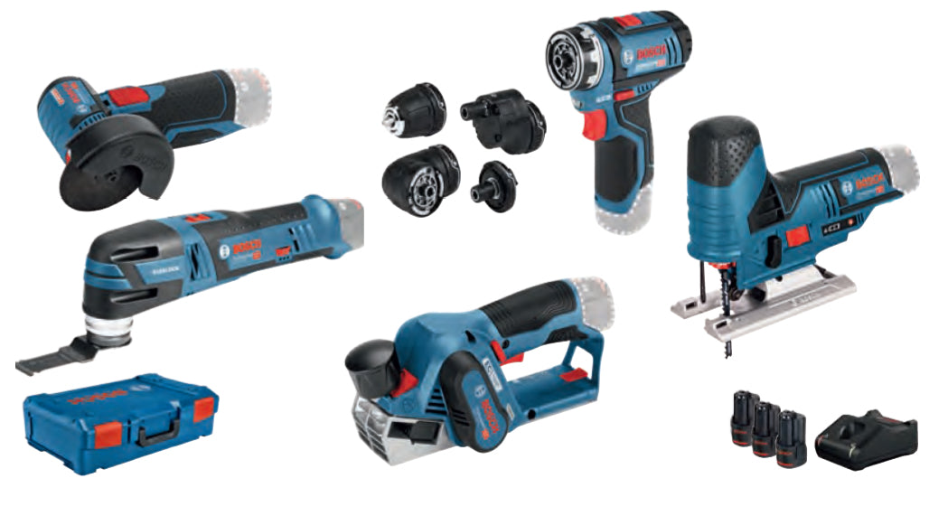 Bosch Bosch 0 615 A00 17D kit combiné d’outil électroportatif Batterie