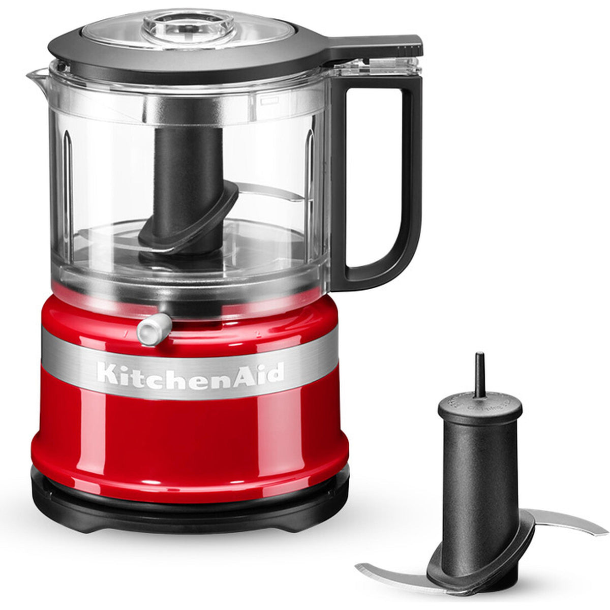 KitchenAid 5KFC3516EER 0,83 L 240 W Noir, Rouge, Acier inoxydable