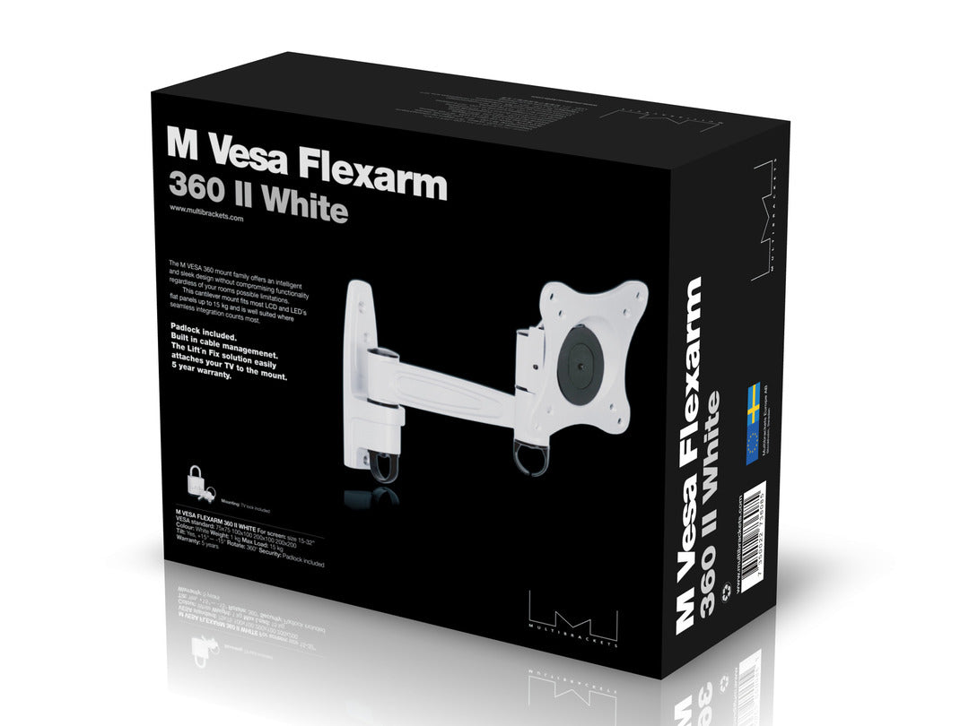 Support pour Téléviseur 81,3 cm (32") Blanc, Modèle 6085