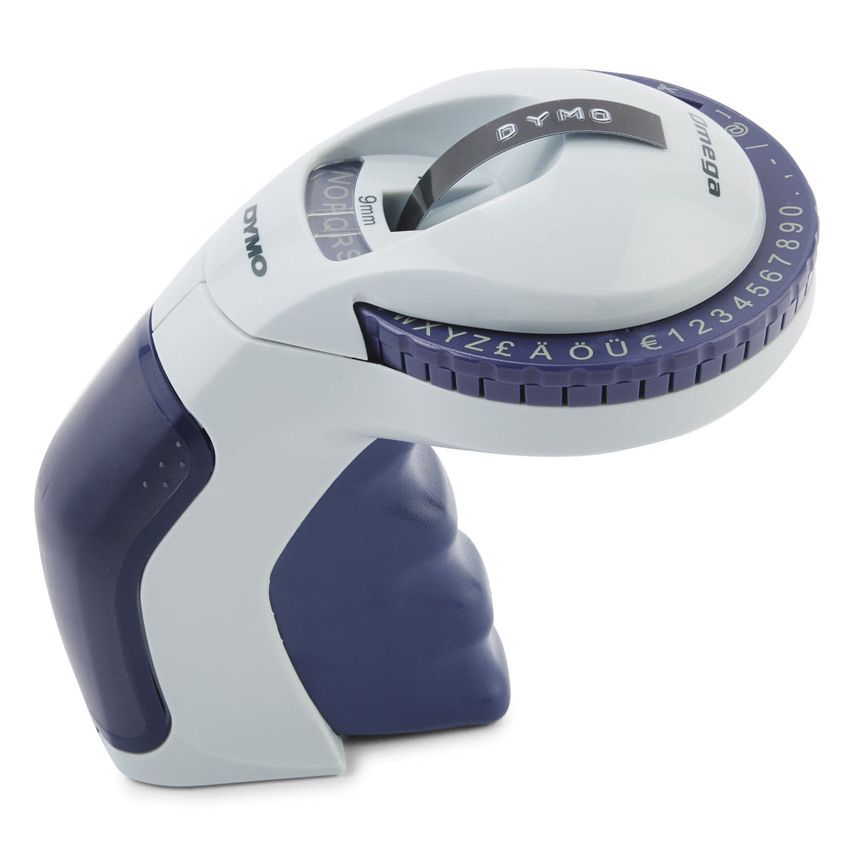 DYMO Omega Système de marquage | Petite étiqueteuse à molette Turn-Click au design ergonomique | Pour la maisonle bricol