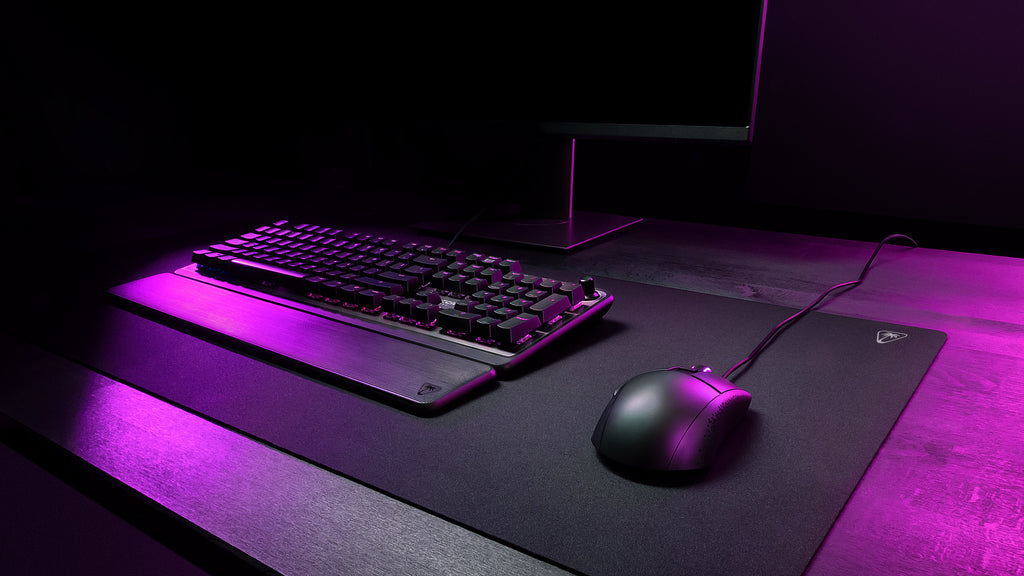 Turtle Beach Sense Core XXL Ultra-Wide Tapis de souris PC Gaming - support en caoutchouc antidérapant, surface en tissu 
